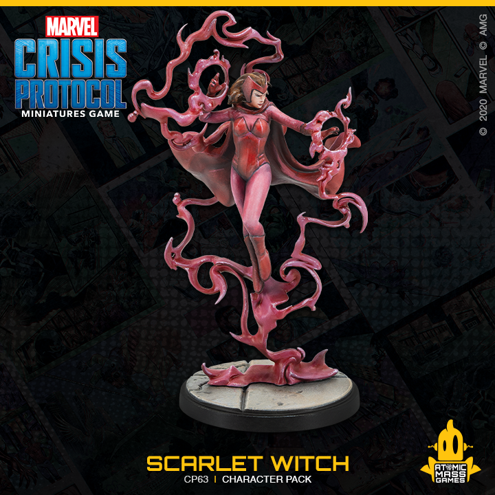 Marvel Crisis Protocol : Scarlet Witch and Quicksilver Character Pack